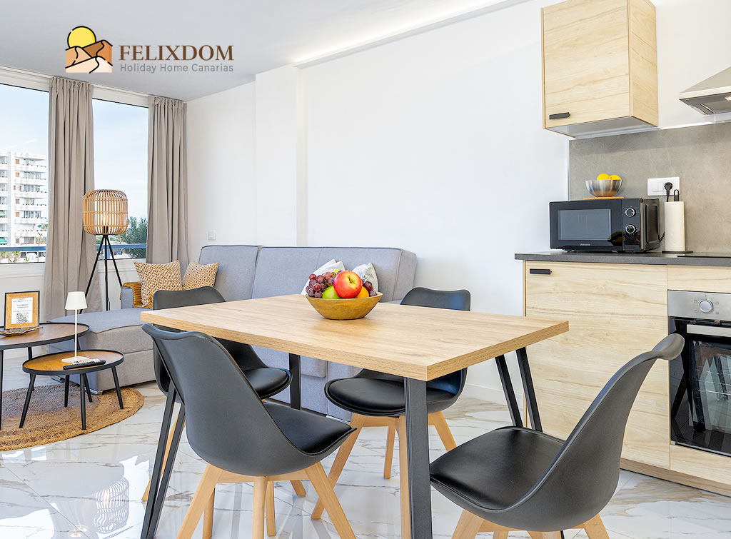 los molinos apartment Kitchenette san bartolomè playa de igles los molinos apartment Kitchenette san bartolomè playa de igles