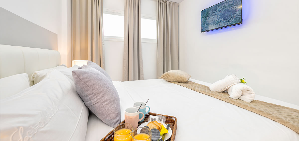 holiday home bedroom los molinos apartment canarias Los Molinos Bright Apartment Canarias San Bartolomè Felixdom